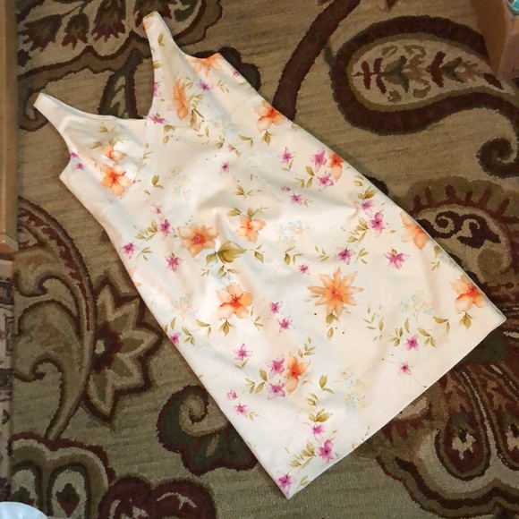 Bloomingdale's Dresses Vintage9s Bloomingdales Floral Sheath Garden